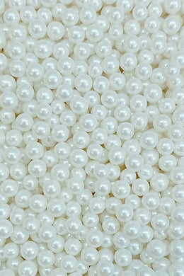 R33 White Pearls 2 mm Sprinkles