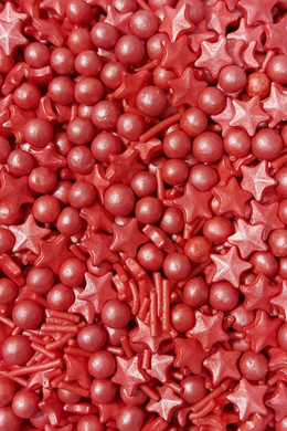 R68 Santa Red Christmas Sprinkles
