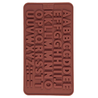 S19 Alphabets Silicone Chocolate Mould