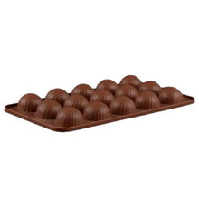 Load image into Gallery viewer, S4 Mini Bonbon Swirl Silicone Chocolate Mould
