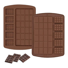 Load image into Gallery viewer, S41 Large &amp; Mini Bar Combo Silicone Chocolate Mould
