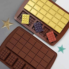 Load image into Gallery viewer, S41 Large &amp; Mini Bar Combo Silicone Chocolate Mould 4

