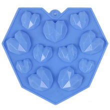 Load image into Gallery viewer, S611 Mix Pinata Hearts Silicone Chocolate Mould
