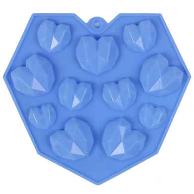 S611 Mix Pinata Hearts Silicone Chocolate Mould