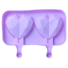 Load image into Gallery viewer, S650 Pinata Heart Cakesicle Silicone Chocolate Mould

