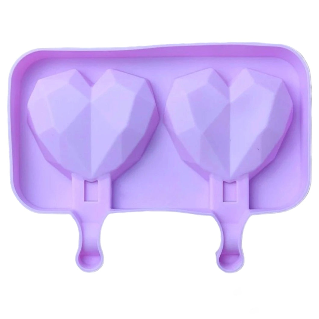 S650 Pinata Heart Cakesicle Silicone Chocolate Mould