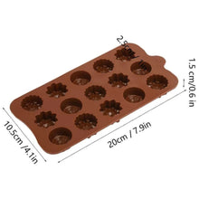 Load image into Gallery viewer, S65 Multi Flower Silicone Chocolate Mould 2
