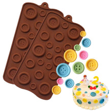 Load image into Gallery viewer, S69 Button Silicone Chocolate Mould 2
