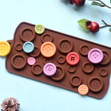 Load image into Gallery viewer, S69 Button Silicone Chocolate Mould 3
