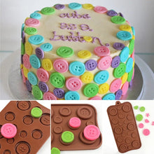 Load image into Gallery viewer, S69 Button Silicone Chocolate Mould 4
