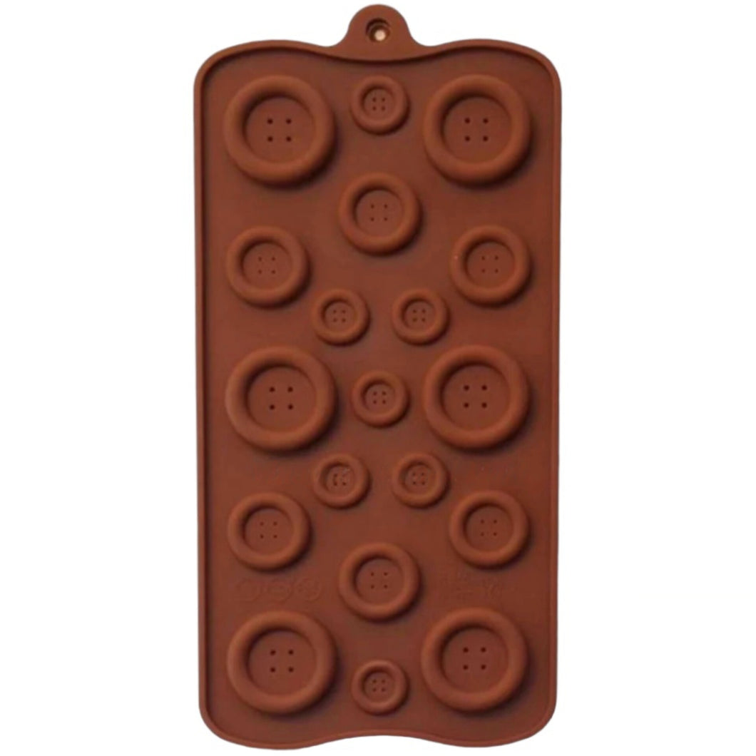 S69 Button Silicone Chocolate Mould