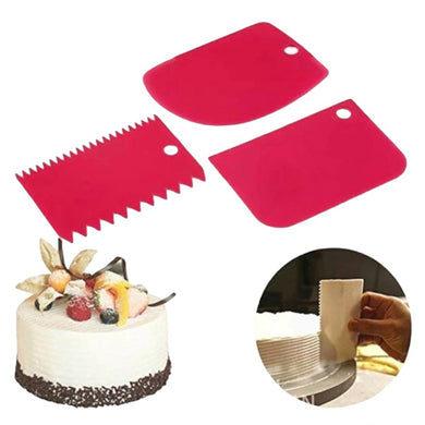 Scraper 3 Piece Comb Set