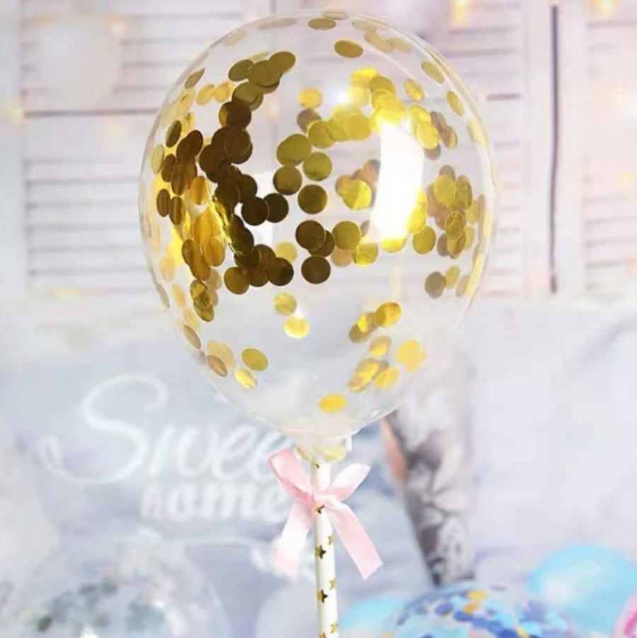 E6 Single Confetti Balloon