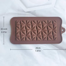 Load image into Gallery viewer, S60 Designer Bar Silicone Chocolate Mould
