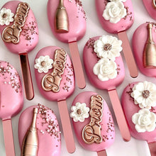 Load image into Gallery viewer, Rose Gold Acrylic Cakesicle Stick
