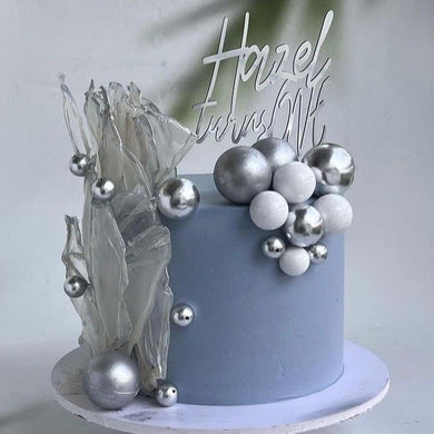 Silver Faux Ball 12 Piece Set
