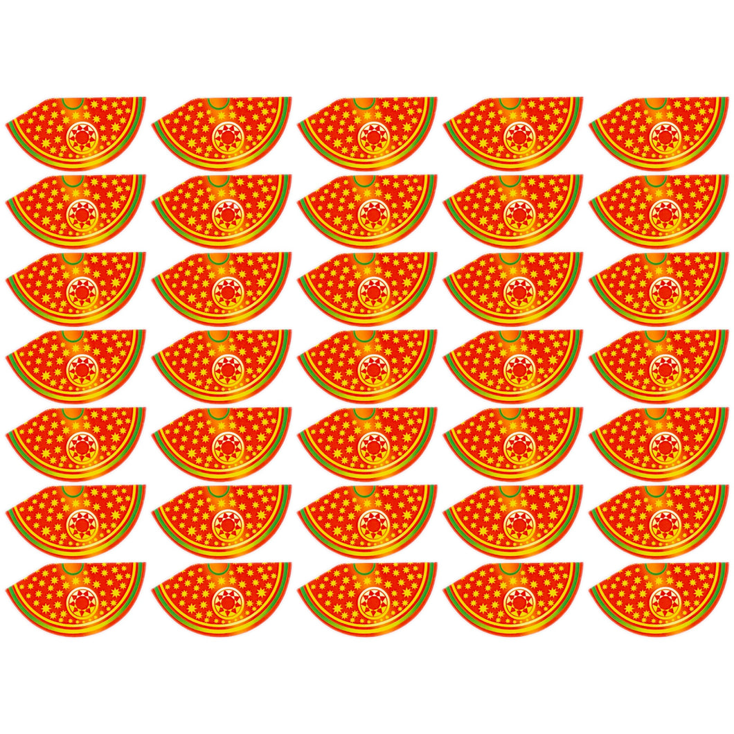 Small Anar/Cone Diwali Cracker Chocolate Sticker Sheet