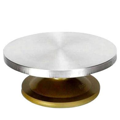 Steel Top Cake Turn Table