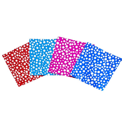 T13 Multi Color Bubbles Small Chocolate Foil Wrapping Paper