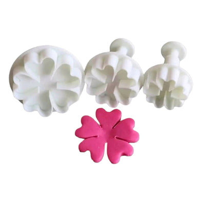 Z3 Heart Shape Flower Plunger Cutter