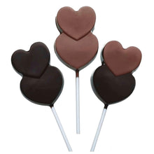 Load image into Gallery viewer, S27 Double Heart Lollipop Silicone Chocolate Mould
