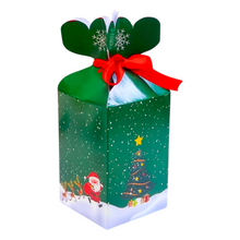 Load image into Gallery viewer, M431 Merry Christmas Multi Purpose Green Candy Box with Ribbon
