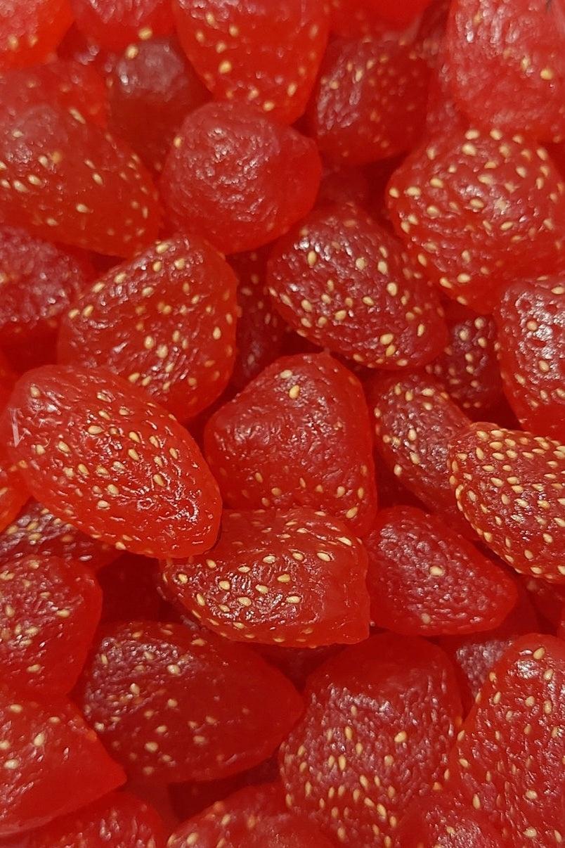 Dry Candied Strawberry Dry Fruit