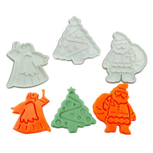 Load image into Gallery viewer, Z402 Merry Christmas 3 Piece Plunger Set for Fondant | Cookie | Clay
