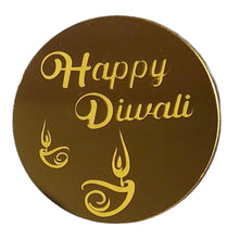 Load image into Gallery viewer, Happy Diwali Acrylic Charm Coin
