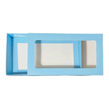 Load image into Gallery viewer, M908 Blue Large Sliding Chocolate Bar Box
