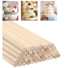 Load image into Gallery viewer, 12 Inches Wooden Dowel 12 Pieces Set
