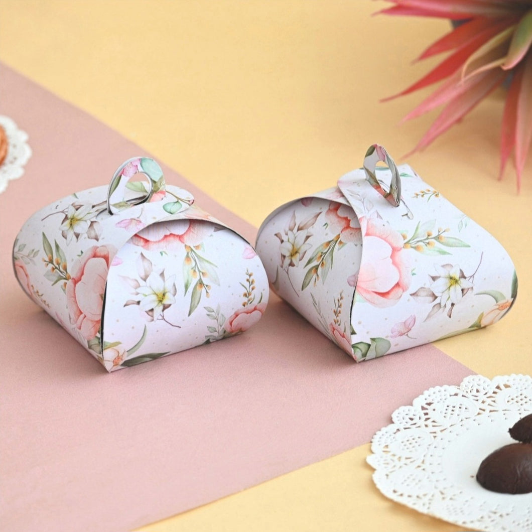 M822 Mini Classic Pink Floral Dome Gift Box