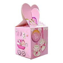 Load image into Gallery viewer, M271 It&#39;s a Girl | Baby Shower Pink Multi Purpose Gift Box
