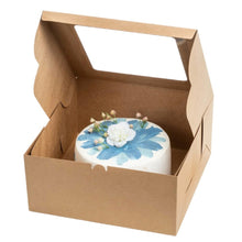 Load image into Gallery viewer, M124 1 Kg Brown Cake Box: 10*10*5 inches
