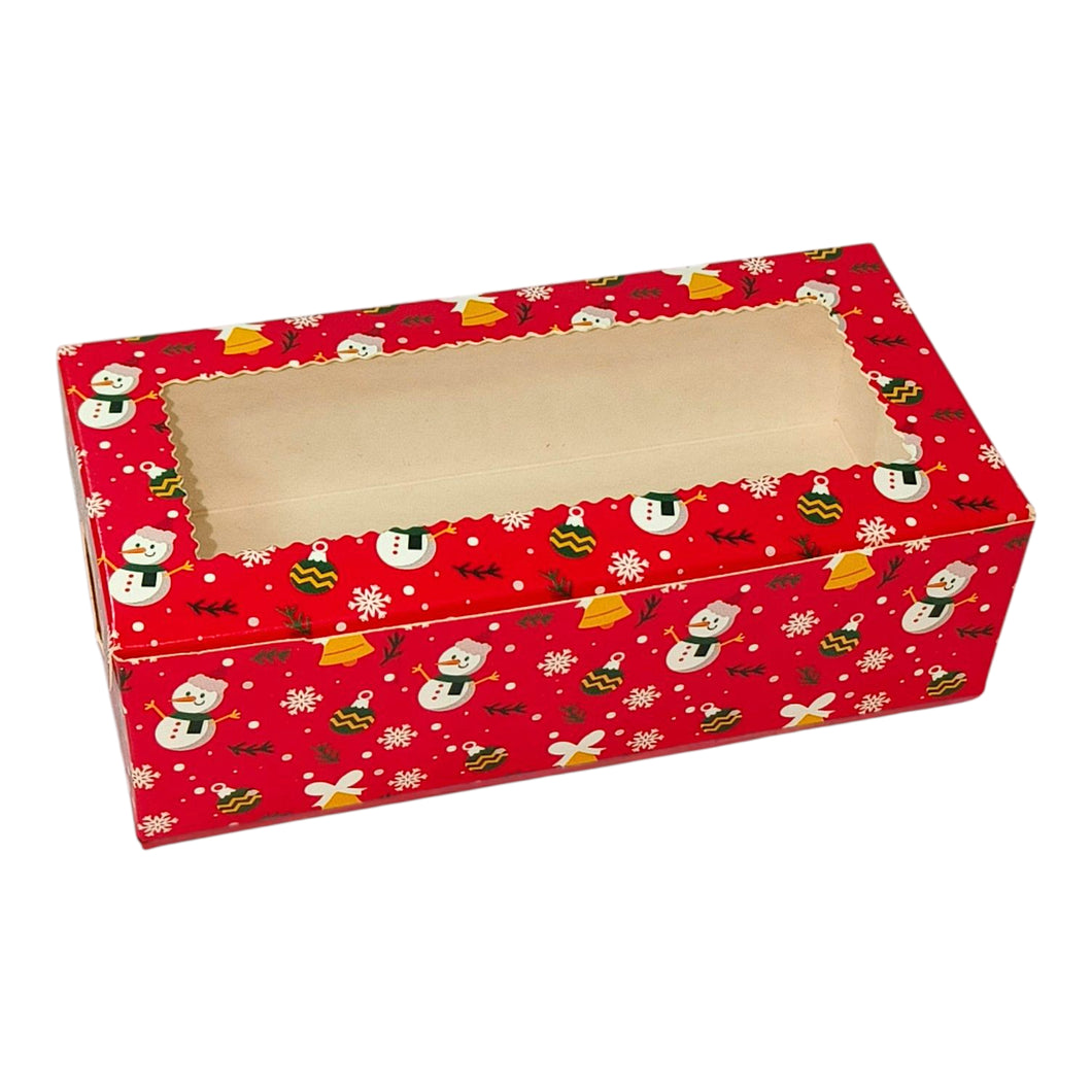M452 Merry Christmas Red 2 Brownie Box | Candles
