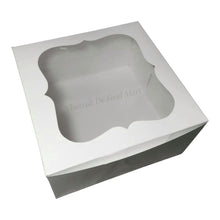 Load image into Gallery viewer, M123 1 Kg White Cake Box: 10*10*5 inches
