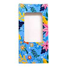 Load image into Gallery viewer, M50 Blue Floral Medium Chocolate Bar Box
