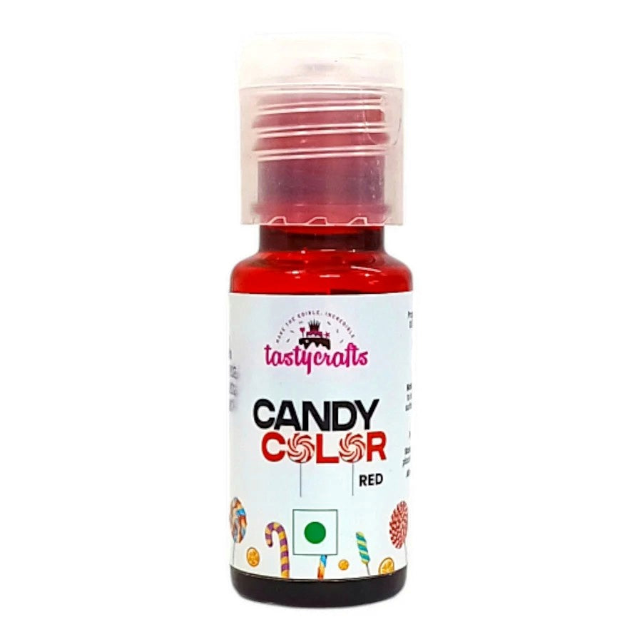 Red Candy Color Tastycrafts 20 Ml | Oil Based Gel Color for Chocolates