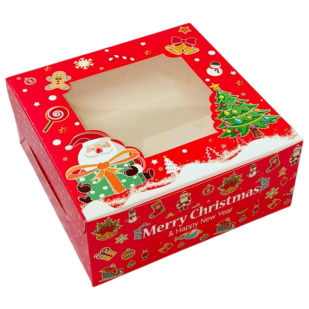 M477 Merry Christmas Magical Santa 1 Kg Cake Box | 10*10*4 inches