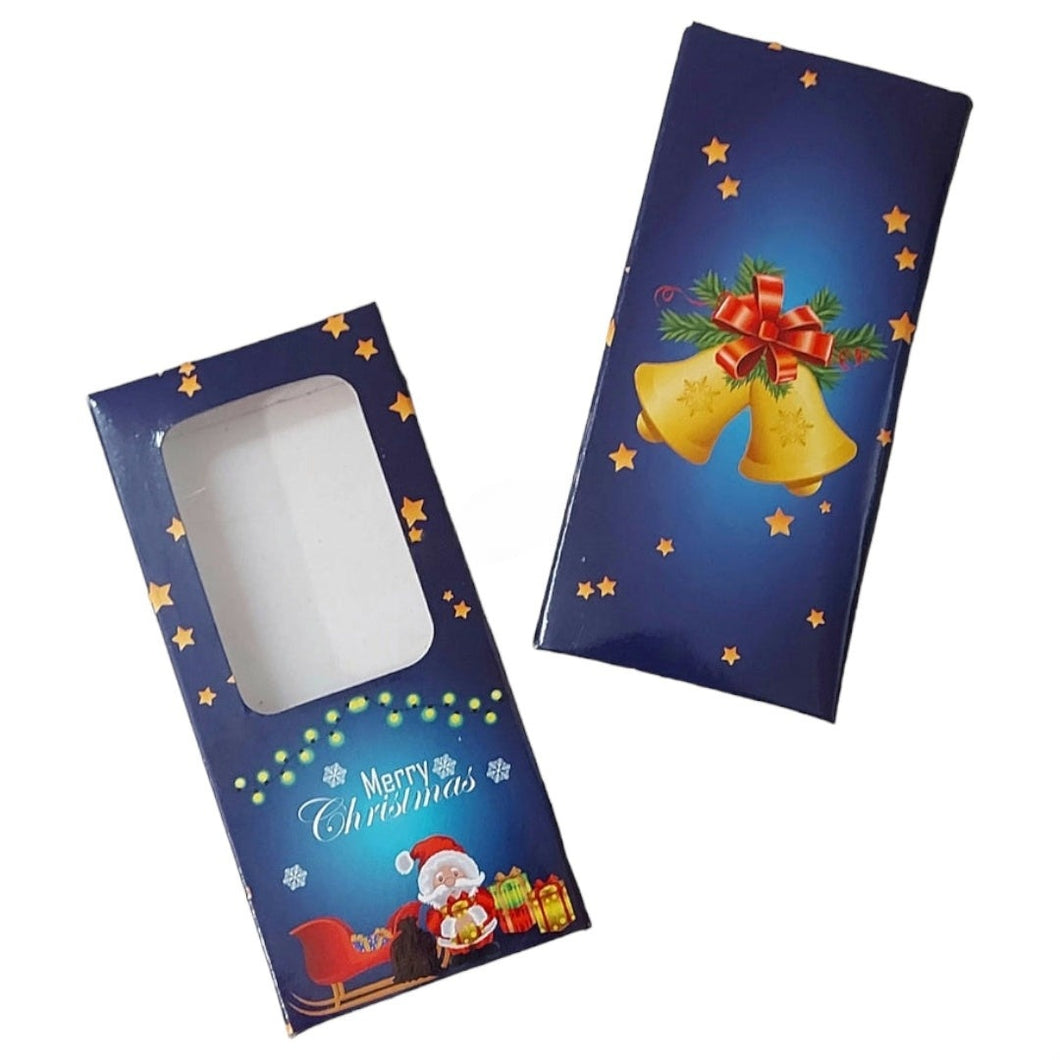 M403 Merry Christmas Blue Bar Box