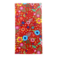 Load image into Gallery viewer, M260 Red Floral Large Chocolate Bar Box
