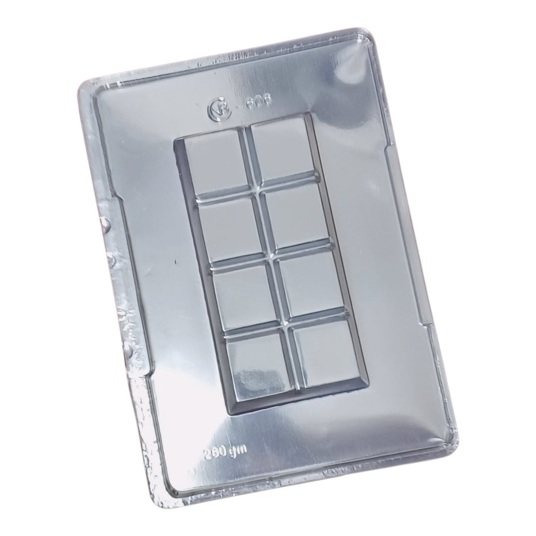 P55 Large Kunafa Chocolate Bar 260 g PVC Chocolate Mould