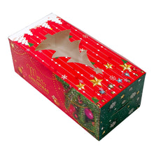 Load image into Gallery viewer, M487 Merry Christmas Red Joy 500 g Loaf Cake Box
