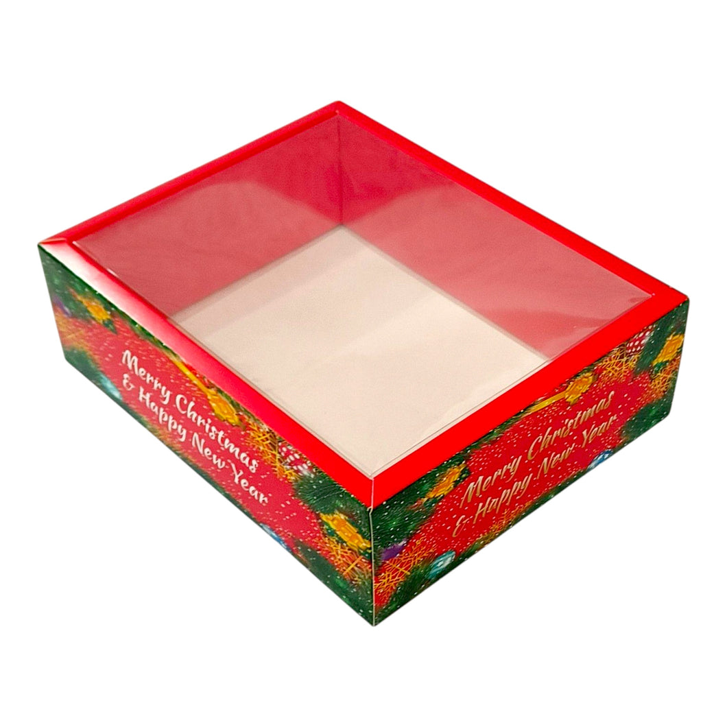 M472 Merry Christmas Red Jolly Hamper Box