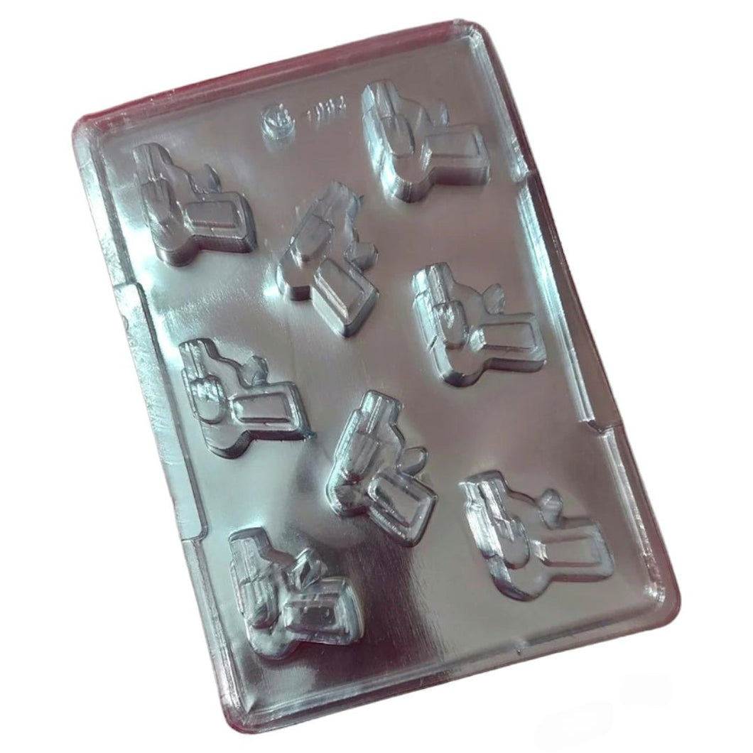 P44 Gun Diwali PVC Chocolate Mould