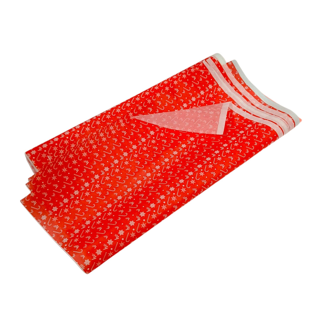 Merry Christmas Printed Butter Paper 20*30 inches | 50 Pieces Pack