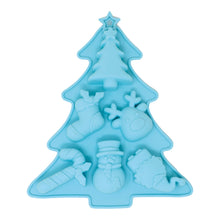 Load image into Gallery viewer, S408 Merry Christmas Snowland Surprise Silicone Chocolate Mould | Candles | Soap | Jelly
