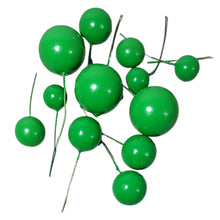 Load image into Gallery viewer, Green Faux Ball 12 Piece Set
