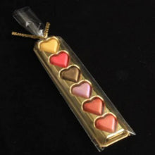 Load image into Gallery viewer, M601 6 Cavity Mini Hearts Chocolate PVC Box

