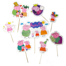 Load image into Gallery viewer, A26 Peppa Pig Theme Paper Topper Set
